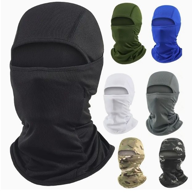 Cross-Border Summer Outdoor Cycling Face Cover Dustproof Sun Protection Single Hole Breathable Quick-Drying Neck Scarf Hood Ready for Sale