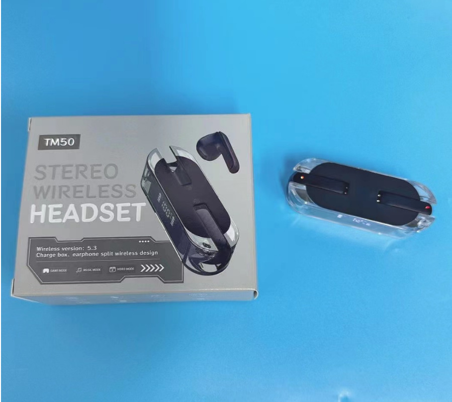 Modelo privado explosivo transfronterizo YD03 M90 F9-5C M25 E7S Pantalla digital táctil TWS 5.4 Auriculares Bluetooth F9