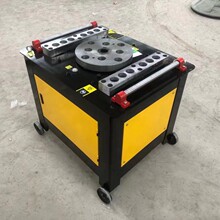 GW40 50型螺纹钢筋弯曲机 圆钢折弯机 电动3KW全自动数控型弯曲机