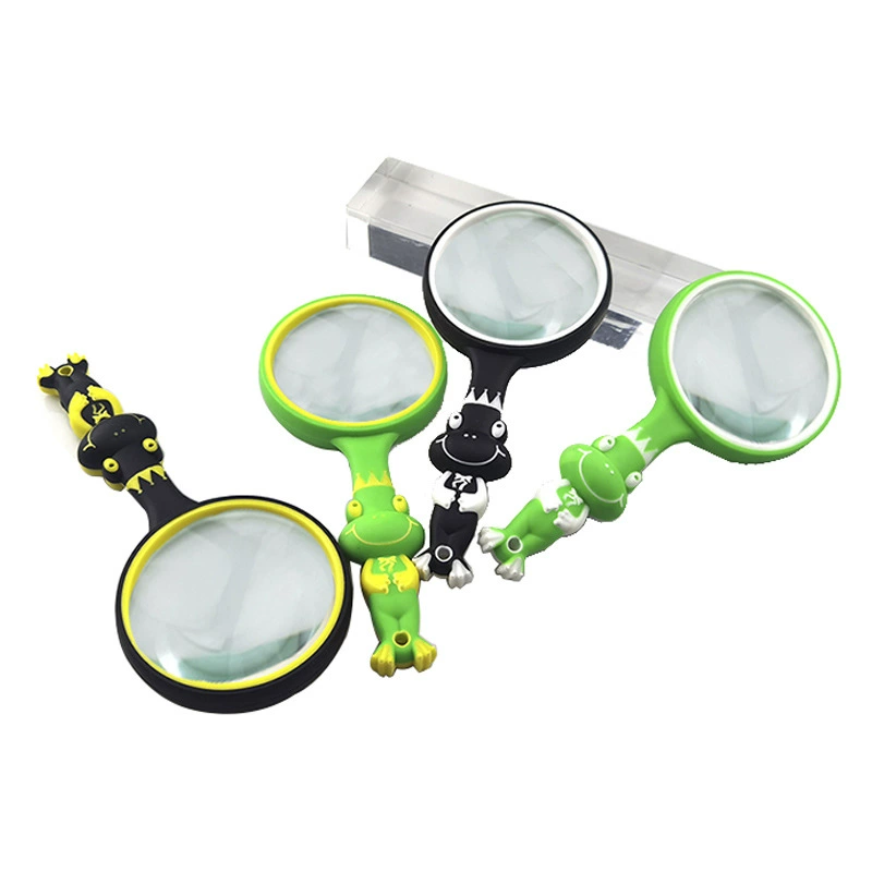 Открытый Кемпинг Забавные игрушки 10-кратное портативное увеличительное стекло для детского сада, устойчивая к падениям резина, дети учатся исследованиям