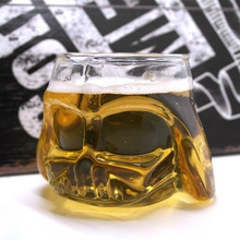 黑武士啤酒杯星球大战玻璃杯高硼玻璃杯3D绝地白武士透明双层杯