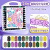 Flashing sticker, 24 colors