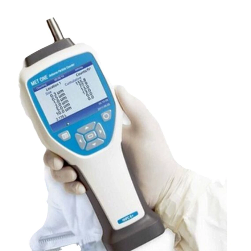 Поставка американского портативного счетчика частиц пыли METONE HHPC6+, 6-канальный лазерный измеритель чистоты