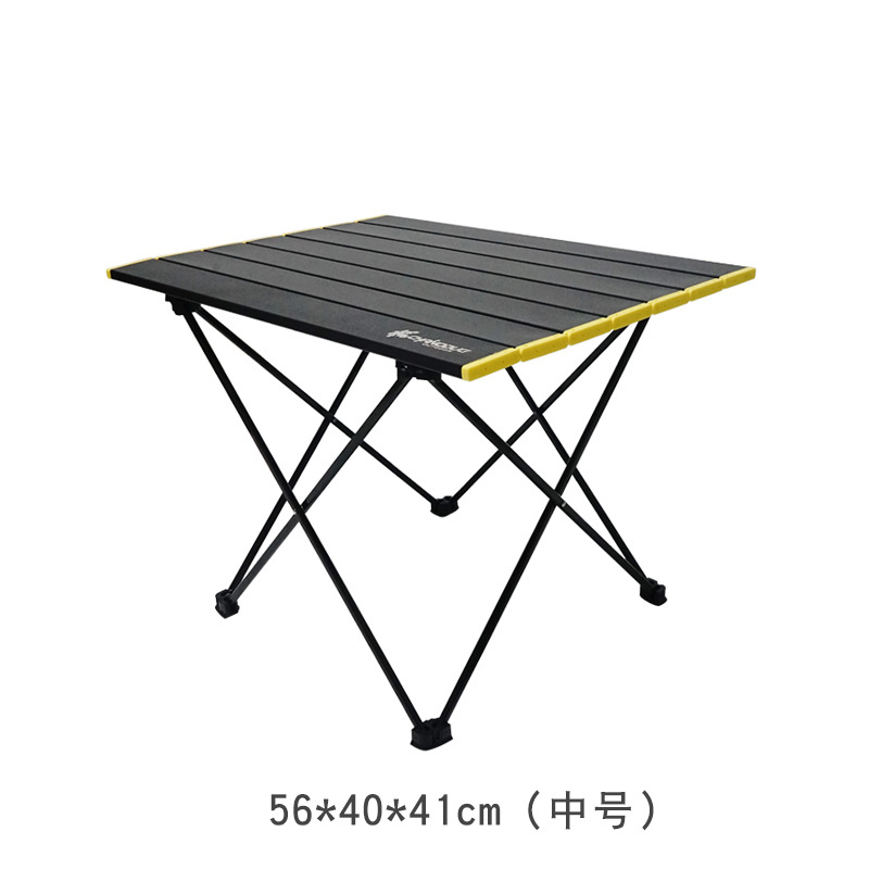Outdoor Folding Table Exported From Japan And South Korea,Portable Picnic Barbecue Aluminum Alloy Table For Self-driving Travel,Medium Aluminum Plate Table,Coffee Table