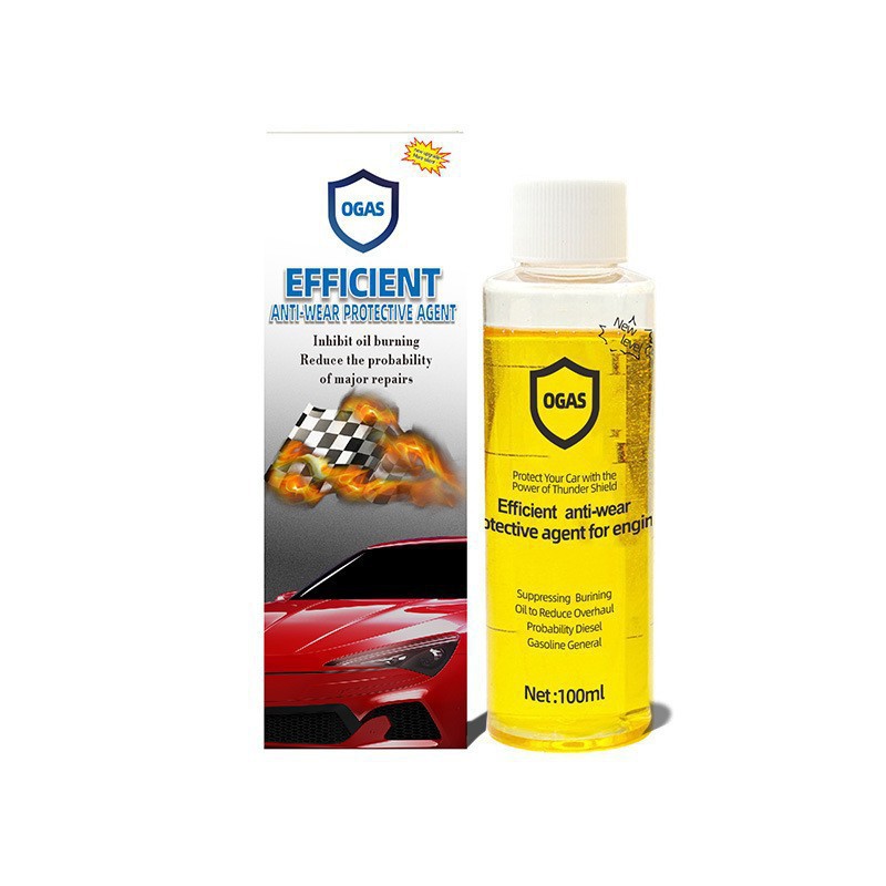 Qìchē Car Engine Anti-Wear Agent Rust Noise Reduction Protection Repair (Other car care/additives) - ogas-engine-anti-wear-agent-100ml