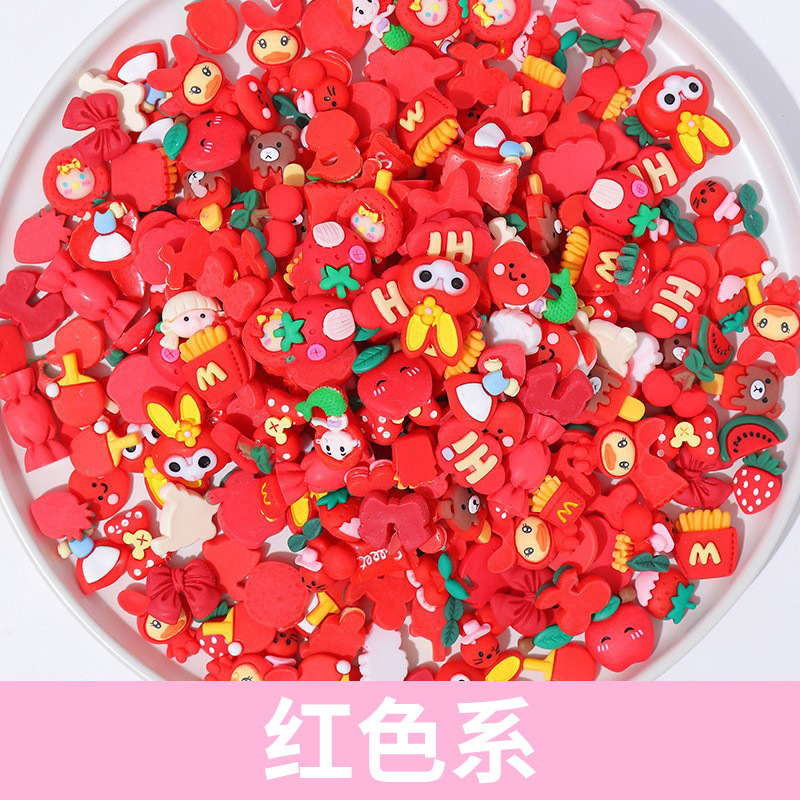 漫画ミックス樹脂クリームゴムdiy材料手作りアクセサリー携帯ケース装飾ヘアピンヘアアクセサリー|undefined