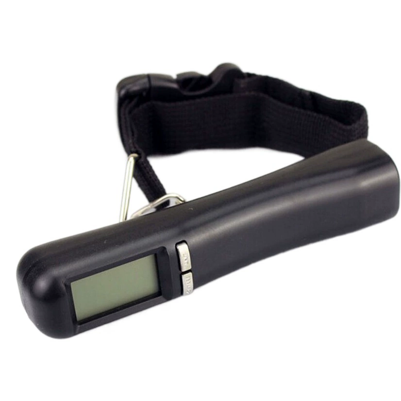 Оптовые весы для багажа на 50 кг, экспресс-весы, ленточные весы с крюком для логотипа, портативные электронные ручные весы для трансграничного экспорта