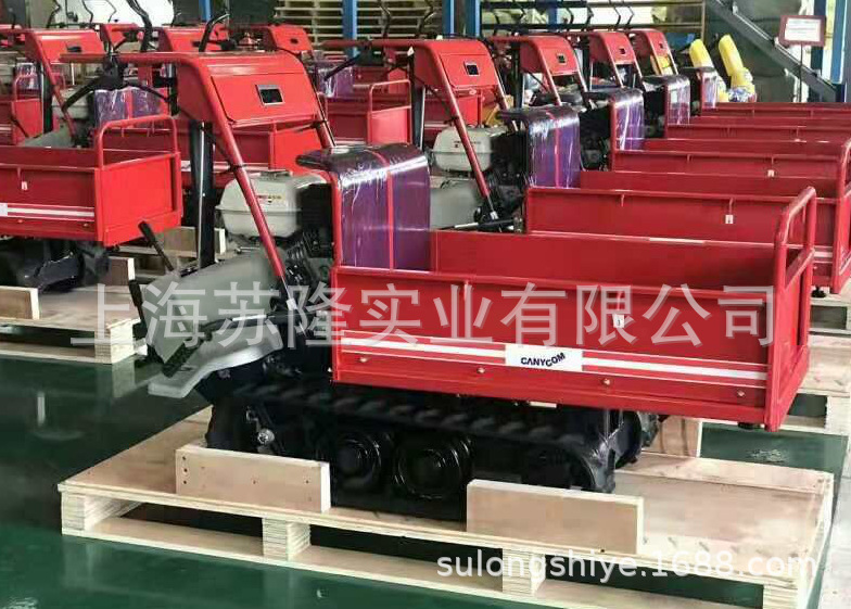 筑水3B52（55）TD履带式搬运机 稻田运输机农用蔬菜大棚搬运机