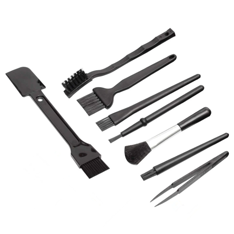 Многофункциональная антистатическая щетка для волос для мобильного телефона компьютер цифровая щетка для очистки клавиатуры щетка для удаления пыли для промышленного автомобиля