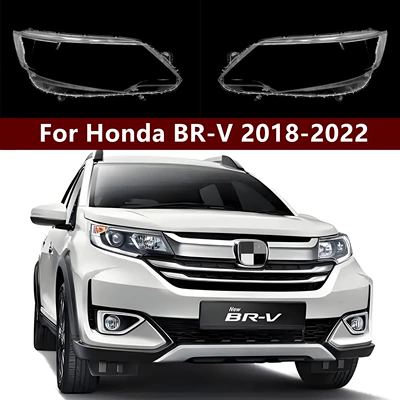 Suitable for Honda Brv Headlight Cover, 18-22 Model Brv Front Headlight Transparent Light Housing, Headlight Cover, Overseas Version