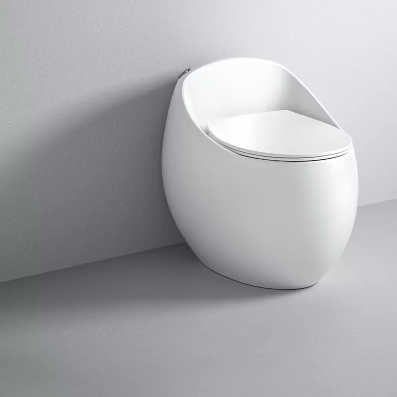 简约鸡蛋形个性创意马桶虹吸式家用座便普通小户型坐便器699排水