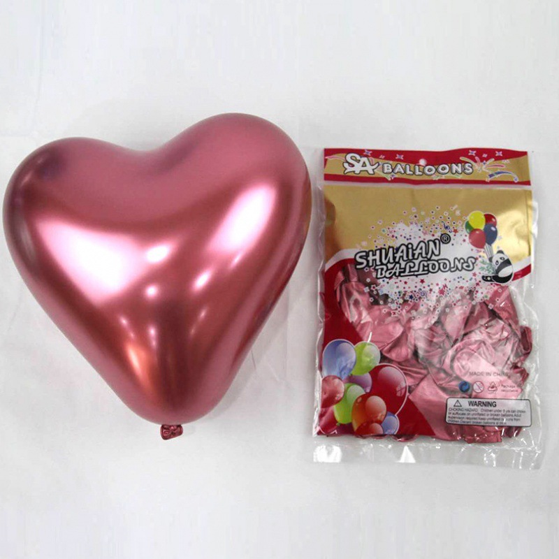 Amor de metal-rojo 50 piezas