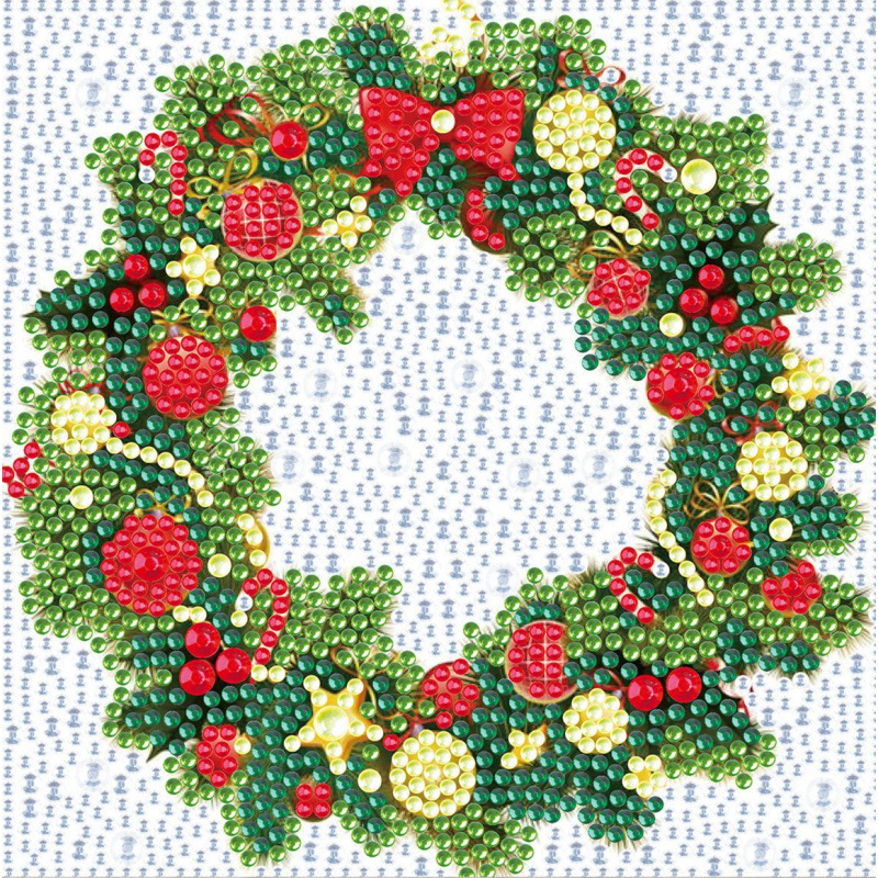 Diamante 5D dibujos animados transfronterizos para niños Papá Noel lindo muñeco de nieve DIY diamante pegatinas tamaño taladro