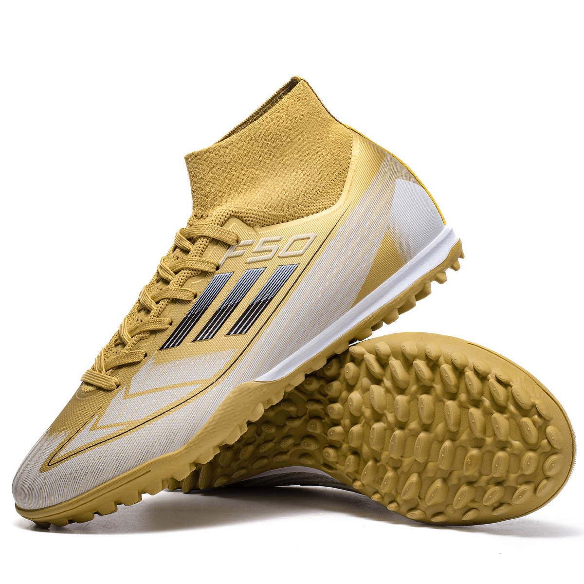 2025 nuevos zapatos de fútbol transfronterizos de clavos largos para hombres y mujeres zapatos de entrenamiento juvenil fábrica de zapatos SCOOER