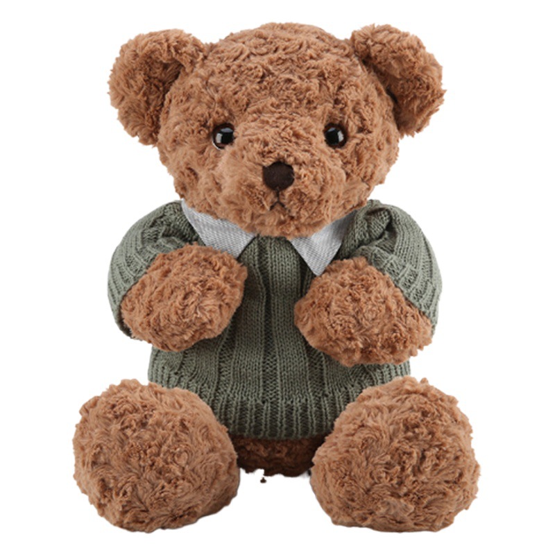 Hug Baby Genuine Eternal Flower Ramo Suéter de oso Oso de peluche Suéter de peluche Oso Regalo de cumpleaños