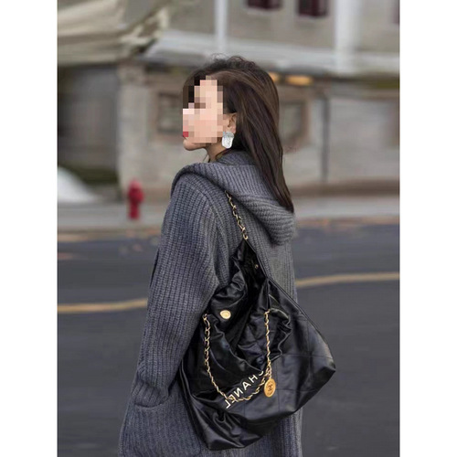 Thin-looking coat, autumn large size, single-breasted cardigan, new medium and long hooded knitted sweater, Korean style