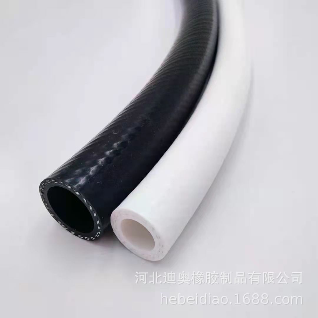 汽车缠绕硅胶暖风管 散热器双层增强夹线  汽车编织夹线硅胶水管