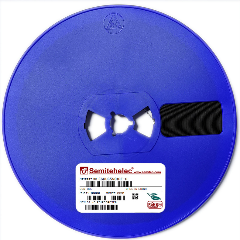 ESDUC5VB1AF-A ESD/TVS保护管 SEMITEH 全新原装现货