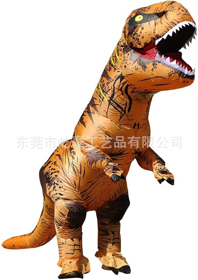 Halloween infláble Tiranosaurus ropa de espectáculo de vacaciones inflábles niños adultos padres-hijos ropa de espectáculo interactivo