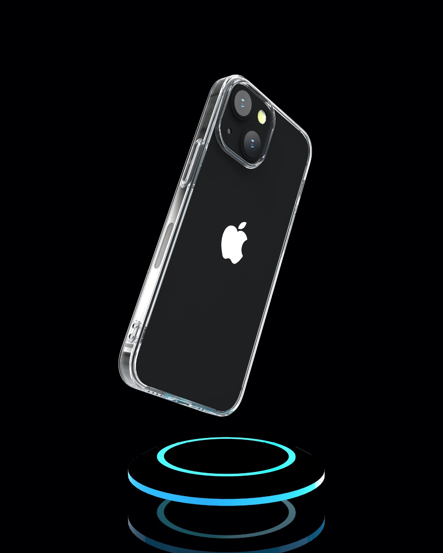 LIMERCA [İnce Delikli] Apple 16 iPhone 15 Pro Max İçin Uygun Şeffaf Telefon Kılıfı TPU