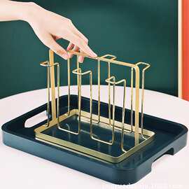 红酒杯杯架水杯挂架玻璃杯架沥水架啤酒杯茶杯架创意杯子架置物盘