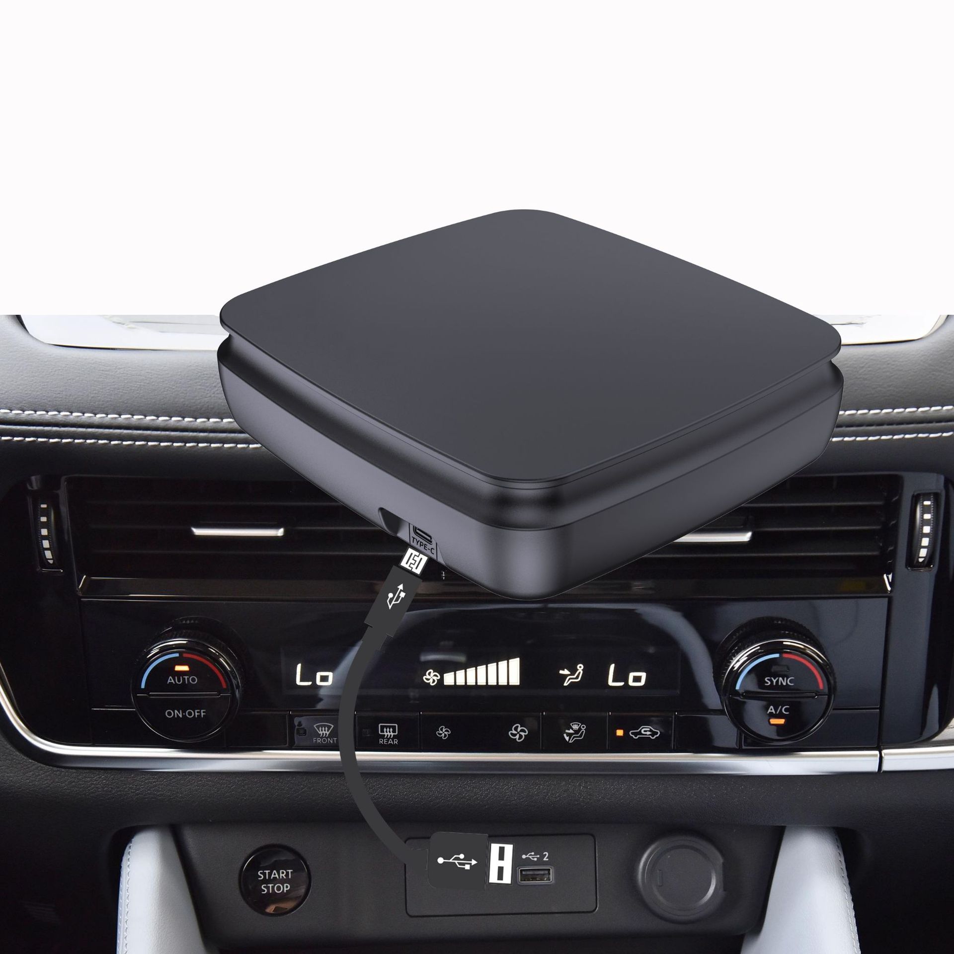 Cross-Border Car-Mounted External Cd Player USB Connection Portable Usb-Cd/Dvd Player Plug and Play