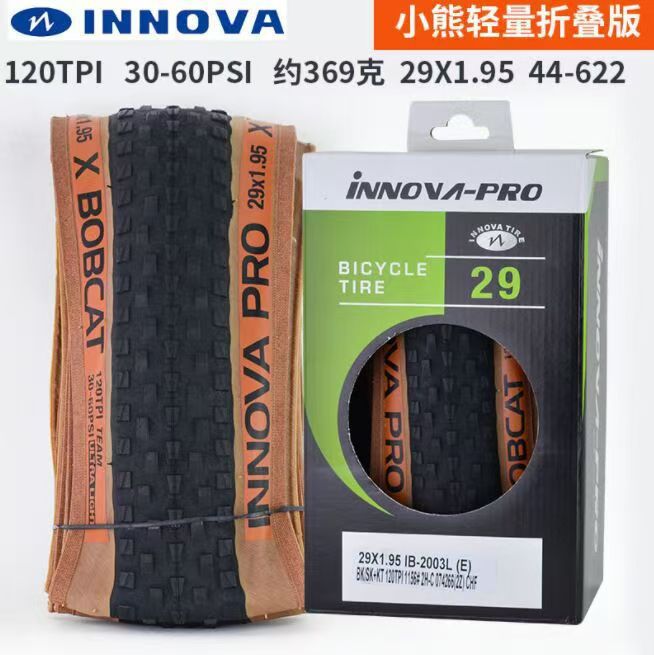Inova 26 27.5 29 * 2.0 oso amarillo borde neumático de bicicleta de montaña neumáticos ligeros