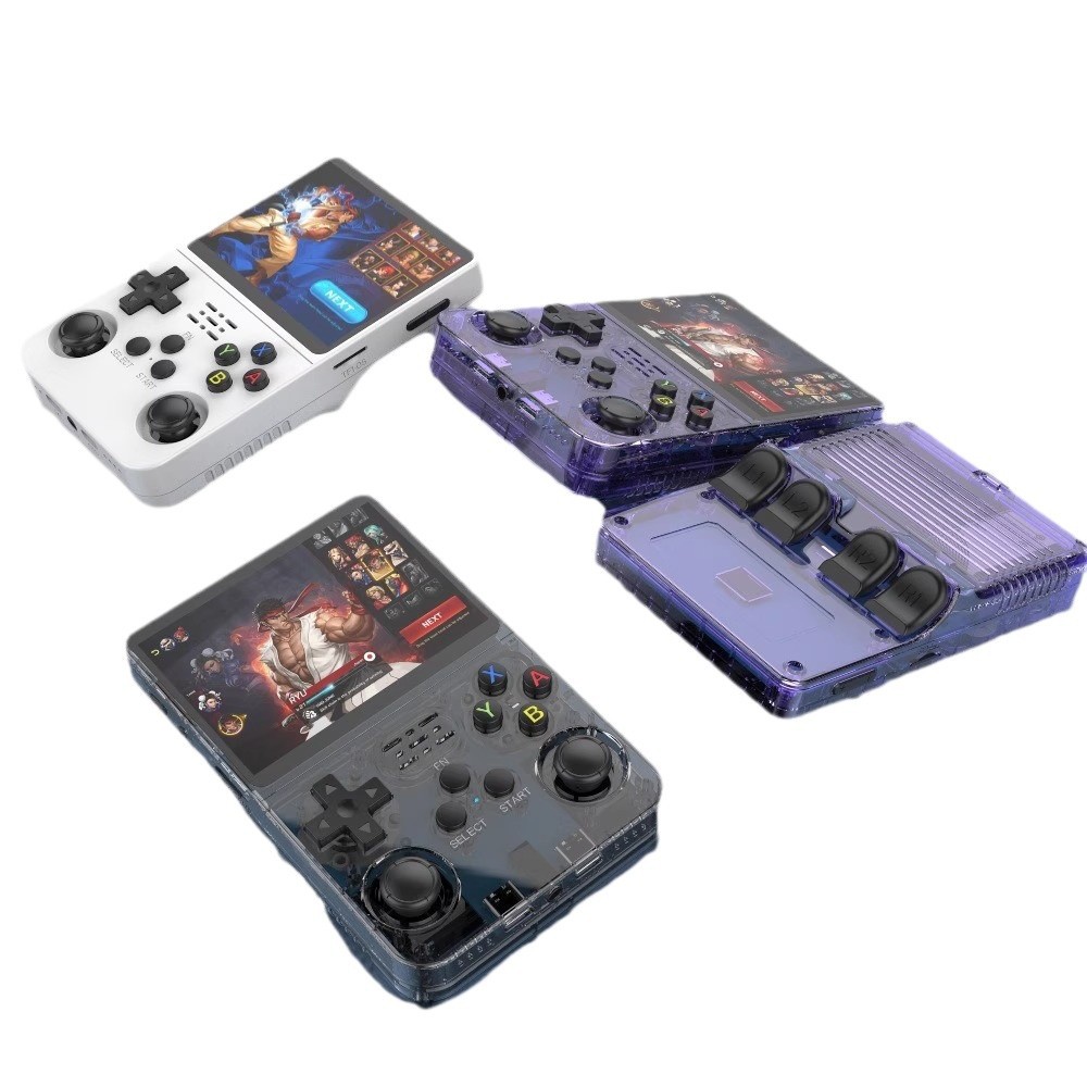 新型R36Sゲーム機ハイビジョンPSP携帯ゲーム機ダブルジョイスティックGBAアーケードシミュレータ拳皇クロスボーダー