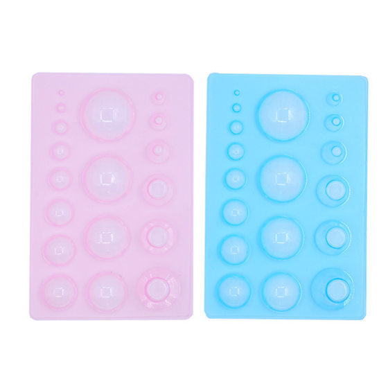 Ultra-light clay soft clay manual clay pick-up semicircular spherical back of the head mold press resin clay tool