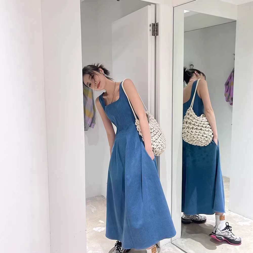 small denim dress