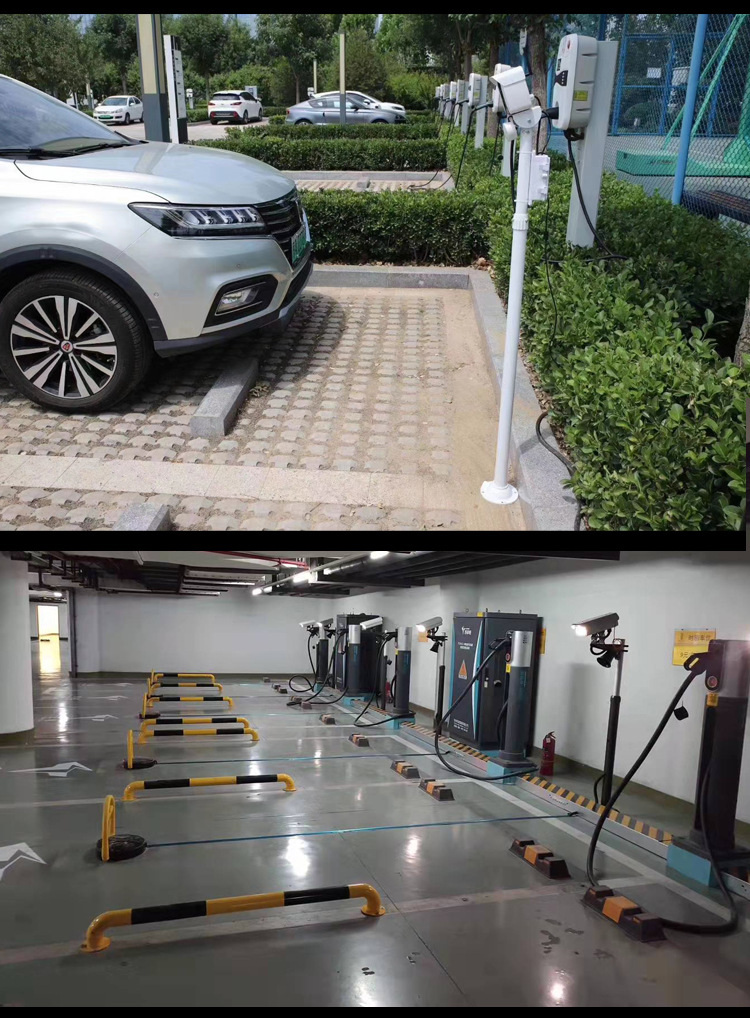 Anti-fuel vehicle occupancy license plate recognition camera monitoring shared parking lock new energy charging pile Intelligent Ground lock