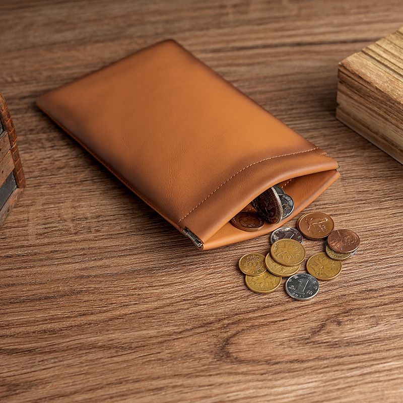 Top layer cowhide glasses bag automatic closure shrapnel leather sunglasses sunglasses reading glasses storage bag cowhide case Top layer cowhide glasses bag automatic closure shrapnel leather sunglasses sunglasses reading glasses storage bag cowhide case