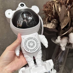 Bluetooth Astronaut Atmosphere Light Foreign Trade Explosions Indoor Projection Light with Stars and Moon Laser