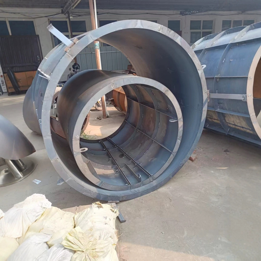 预制圆形检查井模板市政排水管道圆形污水井模板电力隐形井盖模具