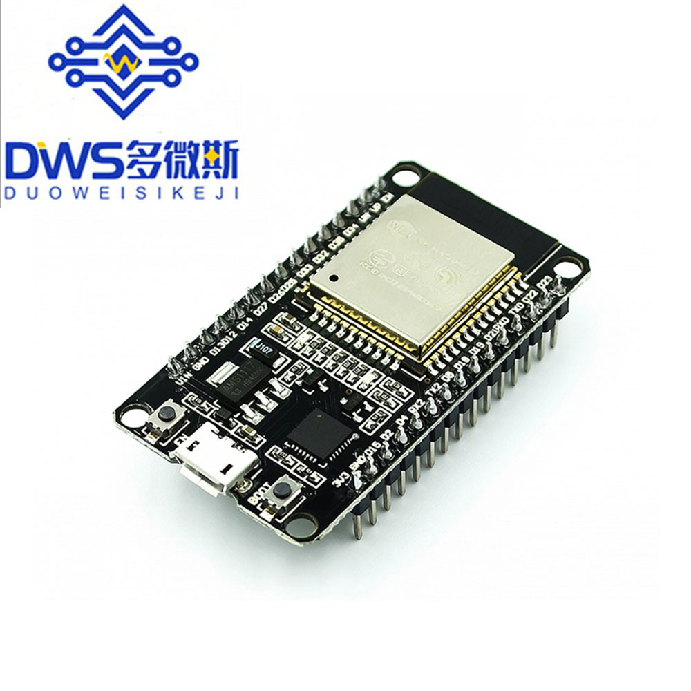 ESP-32开发板WIFI+蓝牙2合1双核CPU低功耗ESP32 ESP-32S 2.4 GHz