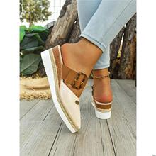 T 13766 Braided Wedge Sandals �������¸���Ь�羳ŷ��