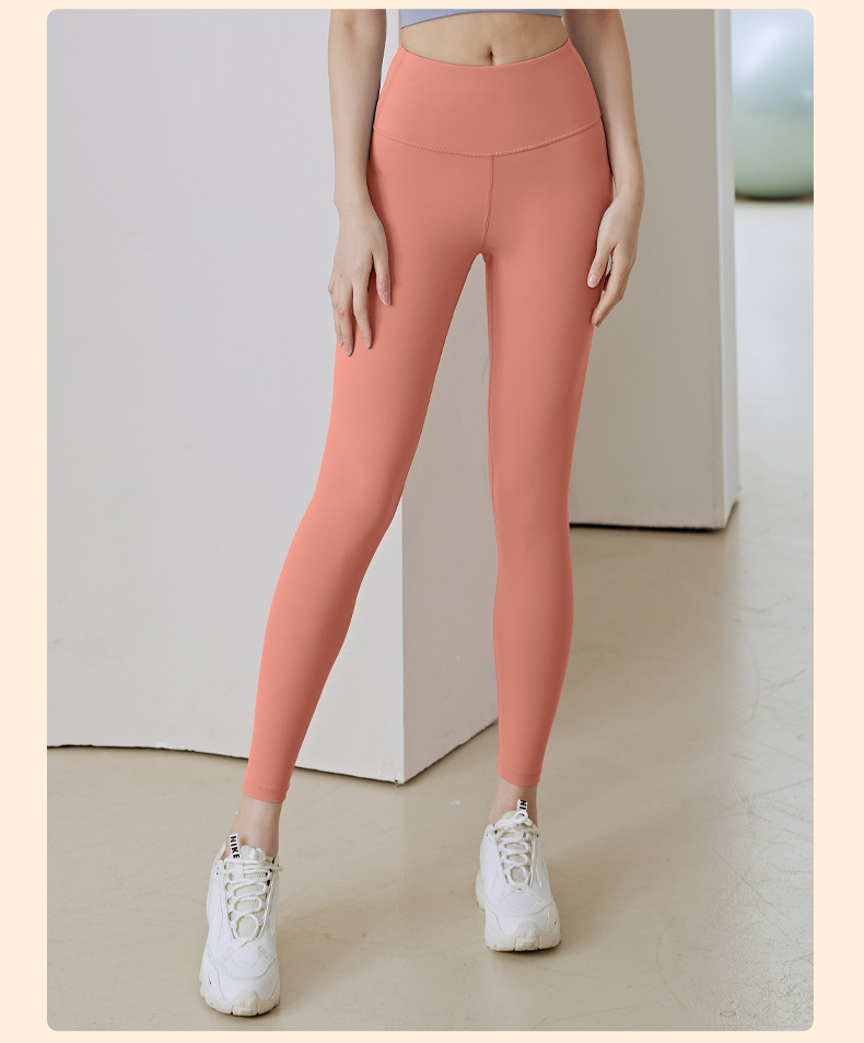 Simple Style Solid Color Spandex Polyester Active Bottoms Leggings display picture 5