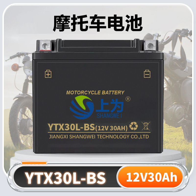 Customized 12V30Ah Motorcycle Starting Lead-Acid Battery Maintenance-Free Ytx30L-Bs Suitable for Various Types of Motorcycles Customized 12V30Ah Motorcycle Starting Lead-Acid Battery Maintenance-Free Ytx30L-Bs Suitable for Various Types of Motorcycles
