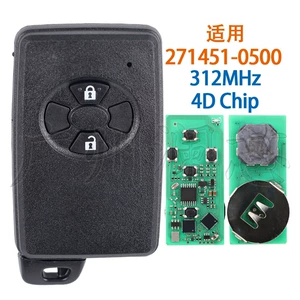 Toyota Auris/Rav4 ağıllı pult açar 271451-0500 4D 312Mhz