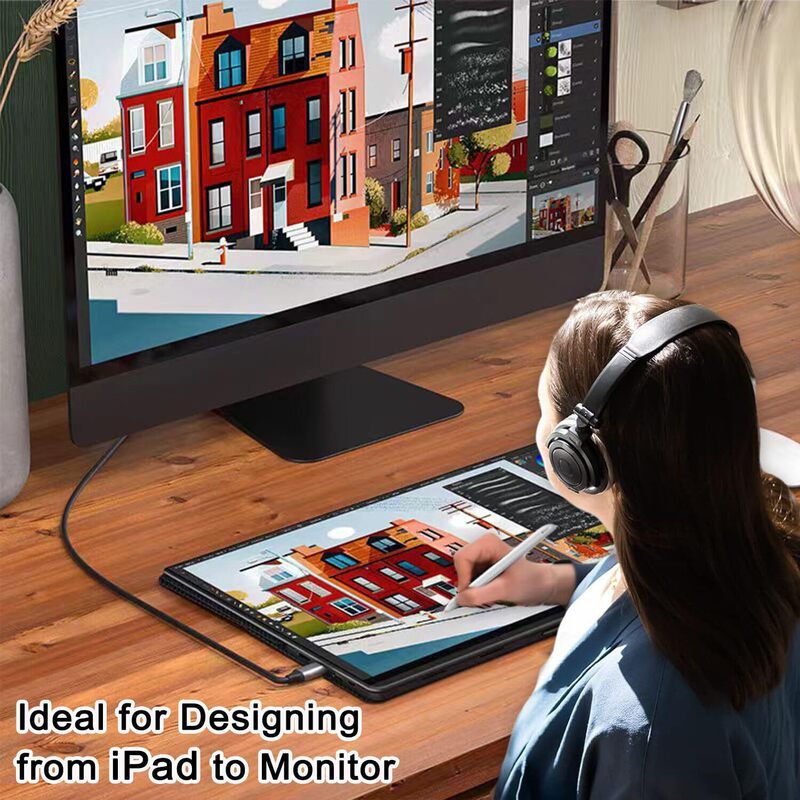 type-c转hdtv 2米高清8K60Hz手机电脑同屏转换线Type-c转HDTV线|undefined