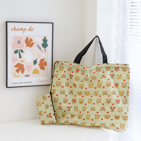 Cartoon handheld big shopping bag