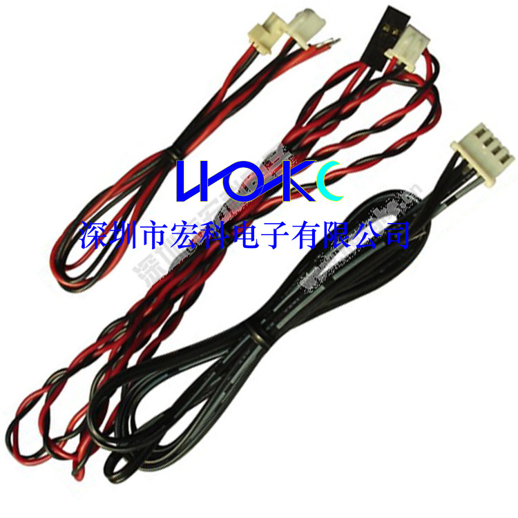 电子线, ,排线, 1.25超薄端子线束 SATA电源线 4.2弯形端子线束