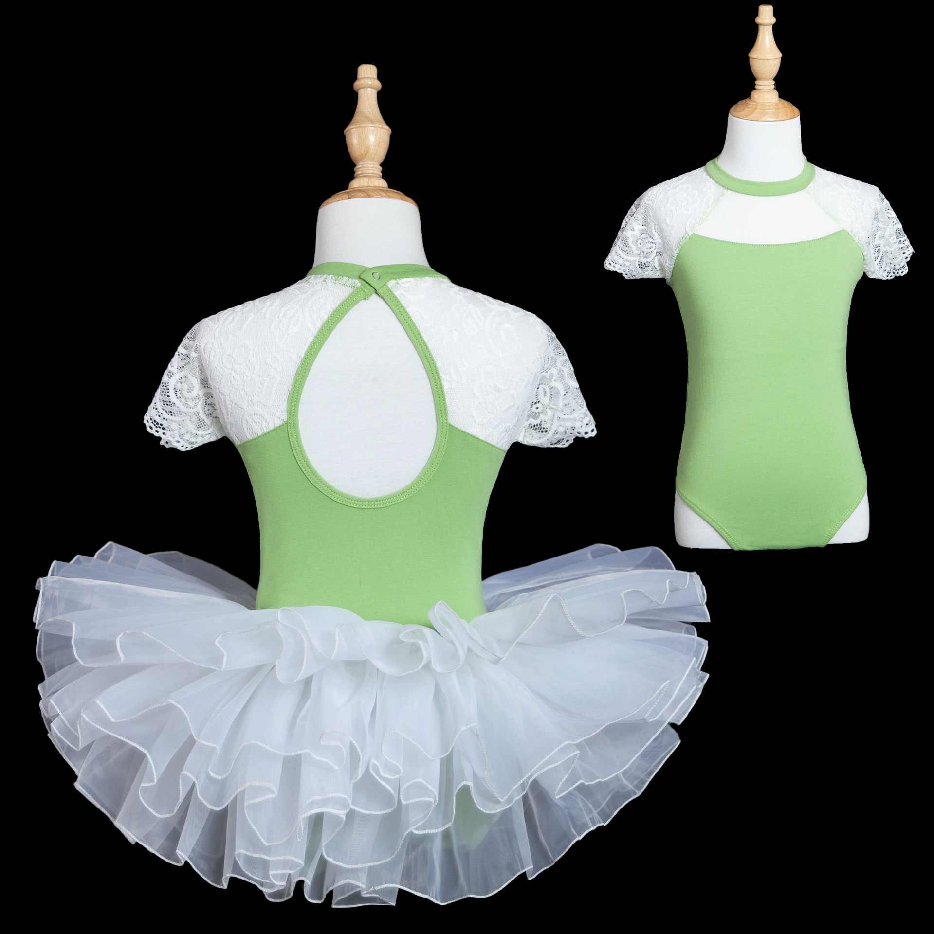 Ropa de entrenamiento de danza china para niños, ropa de entrenamiento corporal con hebilla abierta de danza popular, nueva ropa de baile de ballet de temperamento de encaje de red
