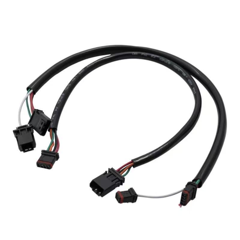 Suitable for Harley 883 1200 Fat Boy Dyna Street Bob Fat Boy, switch, electronic throttle extension cable, and elevated handlebars