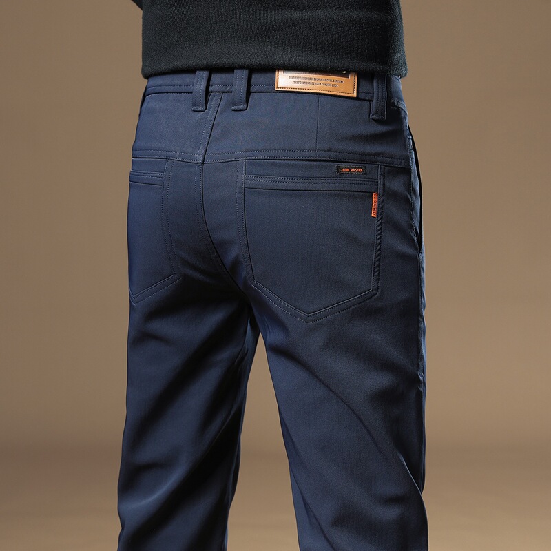 Spring and Autumn new collection: high-end, lightweight, wrinkle-resistant casual pants for men, featuring a straight-leg, slim-fit, and stretchy design, suitable for business wear and winter workwear Spring and Autumn new collection: high-end, lightweight, wrinkle-resistant casual pants for men, featuring a straight-leg, slim-fit, and stretchy design, suitable for business wear and winter workwear