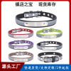 Protective retroreflective comfortable choker engraved with leash, anti-lost