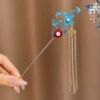 5# Китайский узел с бахромой