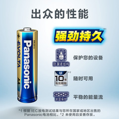 Panasonic EVOLTA electronic smart lock battery AA battery AA alkaline Guinness record