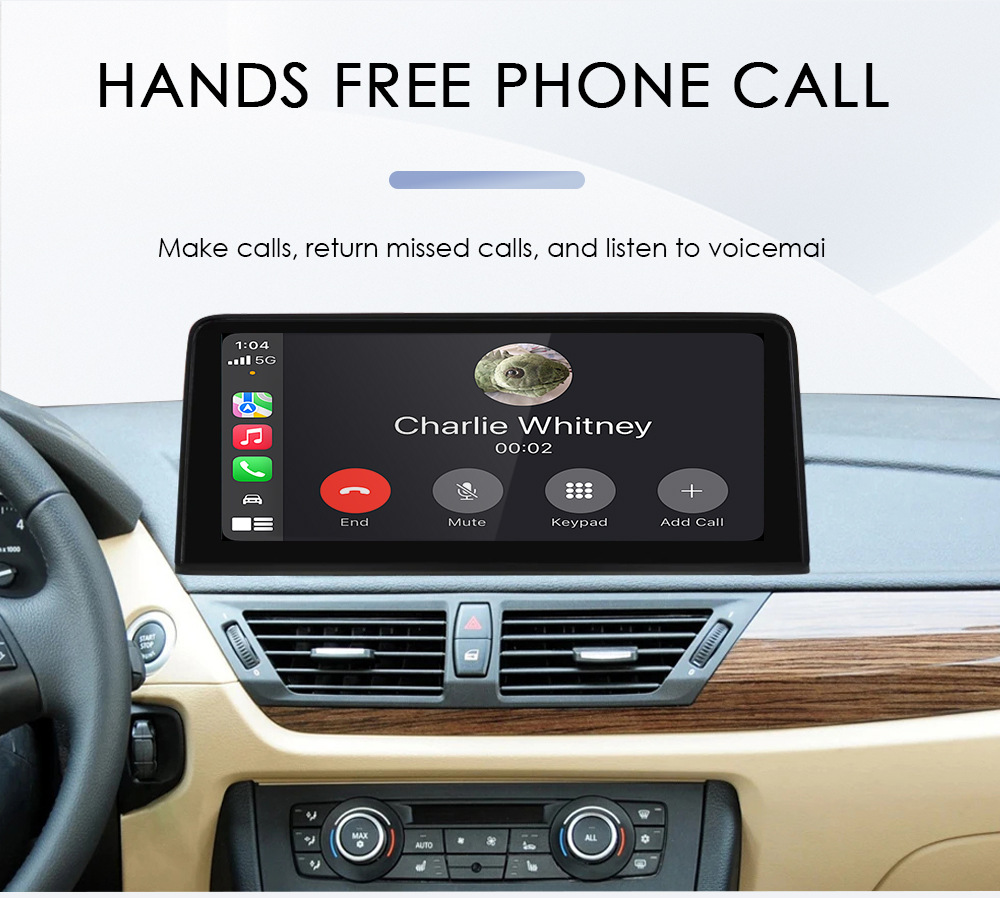 10.25''12.3'' Car Navigation System Suitable for 09-15 Bmw X1 E84 Cic/No Screen Central Control