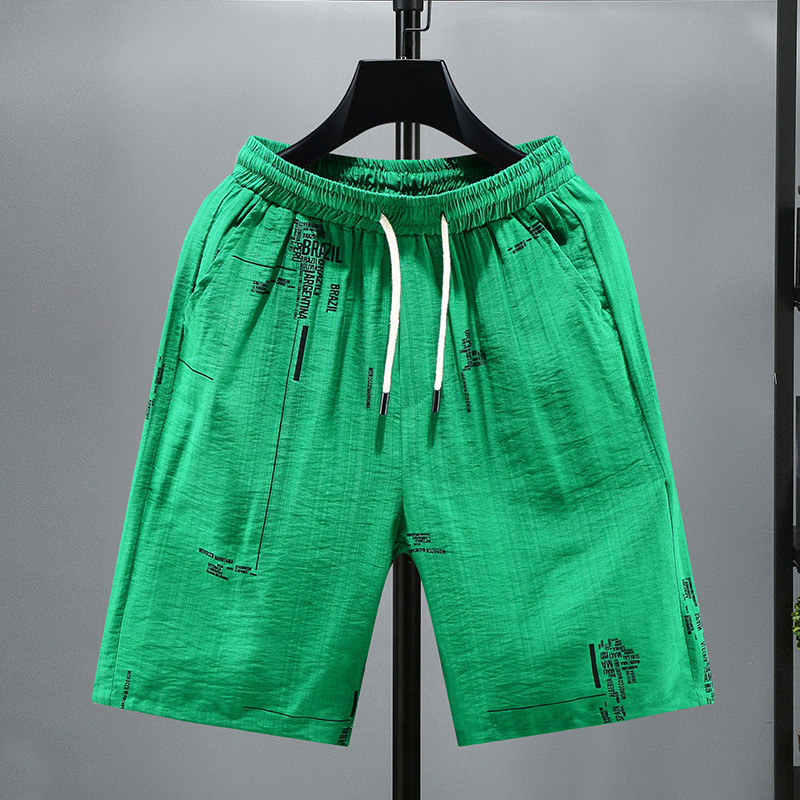 Big & Tall Men's 5-Inch Quick-Dry Shorts – Plus Size Beach & Running Shorts With Adjustable Drawstring (M-8XL)_voghion.com